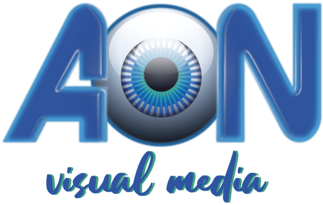 AON visual media logo website